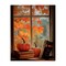 Stupell Industries Cozy Fall Window Books Canvas, design by Arlington Prints